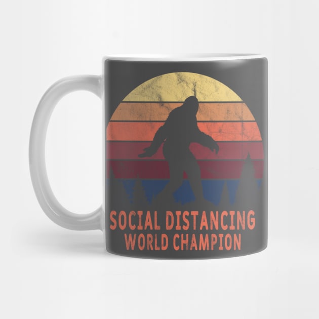 Social Distancing World Champion by Kiwi